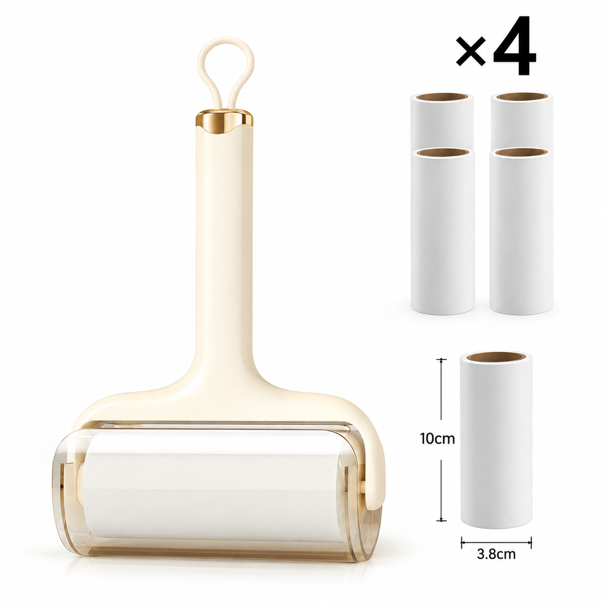 Reusable Pet Hair & Lint Remover Roller – Fur Cleaning Tool for Couches, Bedding & Clothing